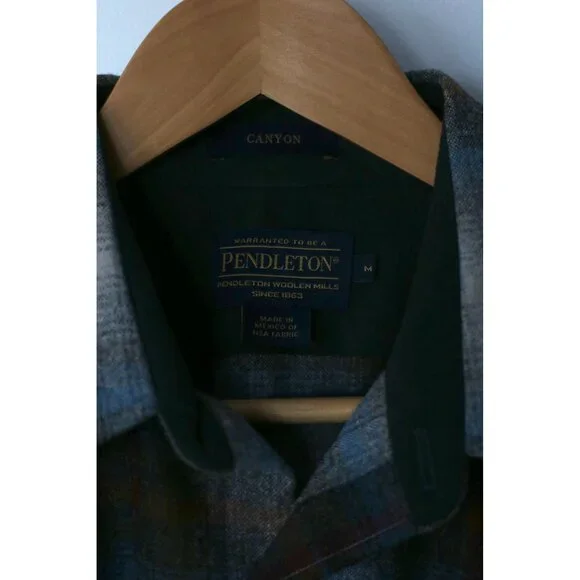 Multicolor Pendleton Canyon Style Flannel - Size M - Picture 4 of 4